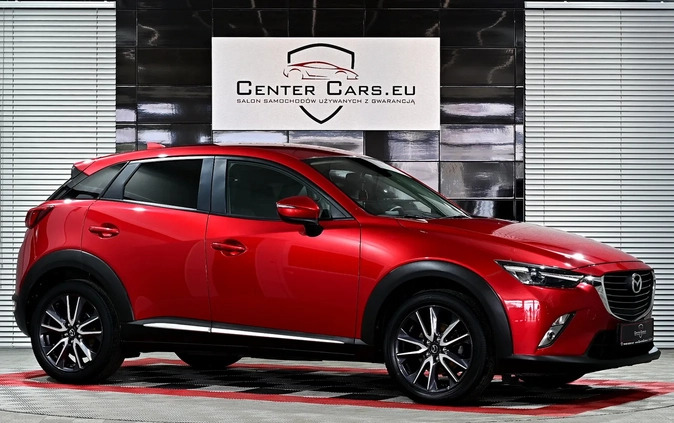 Mazda CX-3 cena 76700 przebieg: 86000, rok produkcji 2018 z Tykocin małe 667